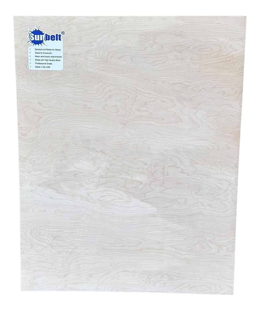 1" Deep Artist Cradled Panel, Made with high quality Birch Cradled Panels | Sunbelt Mfg. Co. - Screen Printing Frames, Art Canvas & Surfaces, Ink & Encaustic Supplies