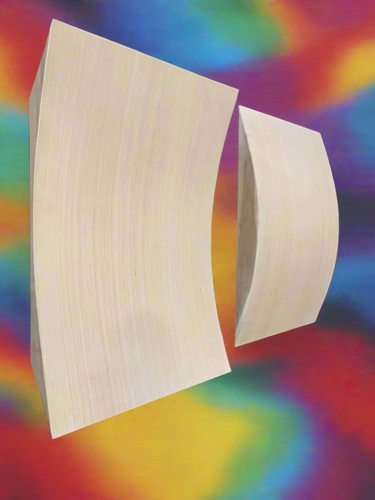 Curved Cradled Panels, Made with high quality Birch Cradled Panels | Sunbelt Mfg. Co. - Screen Printing Frames, Art Canvas & Surfaces, Ink & Encaustic Supplies