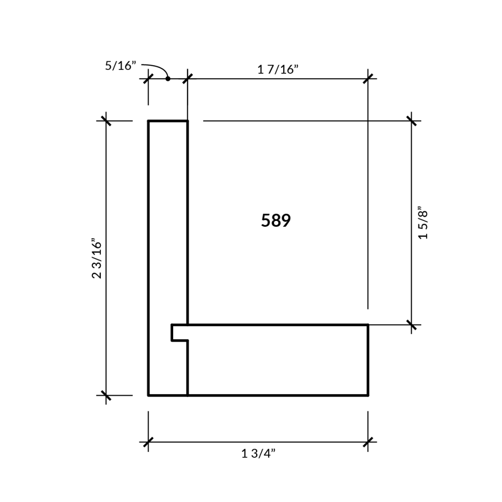 White Oak Floater Frame for 1.5" Deep Art Canvas Floater Frame | Sunbelt Mfg. Co. - Screen Printing Frames, Art Canvas & Surfaces, Ink & Encaustic Supplies