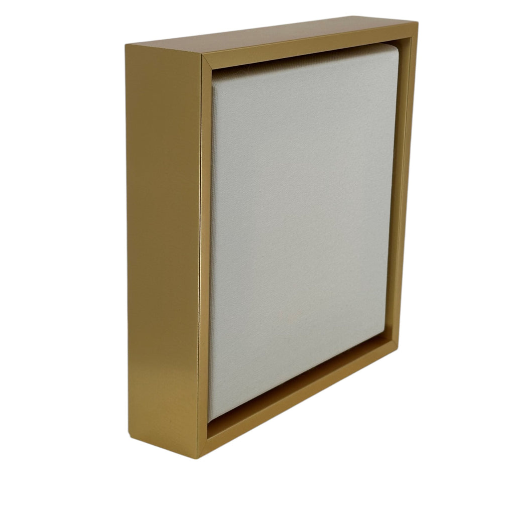 Yellow Gold Floater Frame For 1.5" Deep Canvas Floater Frame | Sunbelt Mfg. Co. - Screen Printing Frames, Art Canvas & Surfaces, Ink & Encaustic Supplies