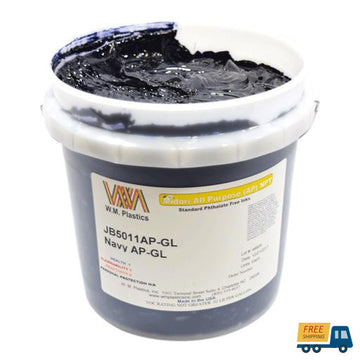 Navy- Plastisol Ink, (quart) Screen printing supplies | Sunbelt Mfg. Co. - Screen Printing Frames, Art Canvas & Surfaces, Ink & Encaustic Supplies