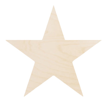 Star Shaped Artist Panel, 48" Wide Craft Wood & Shapes | Sunbelt Mfg. Co. - Screen Printing Frames, Art Canvas & Surfaces, Ink & Encaustic Supplies