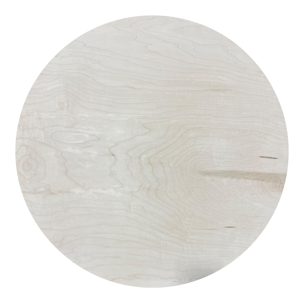 Round Birch Art Panel, Uncradled, (1/4" deep) Cradled Panels | Sunbelt Mfg. Co. - Screen Printing Frames, Art Canvas & Surfaces, Ink & Encaustic Supplies